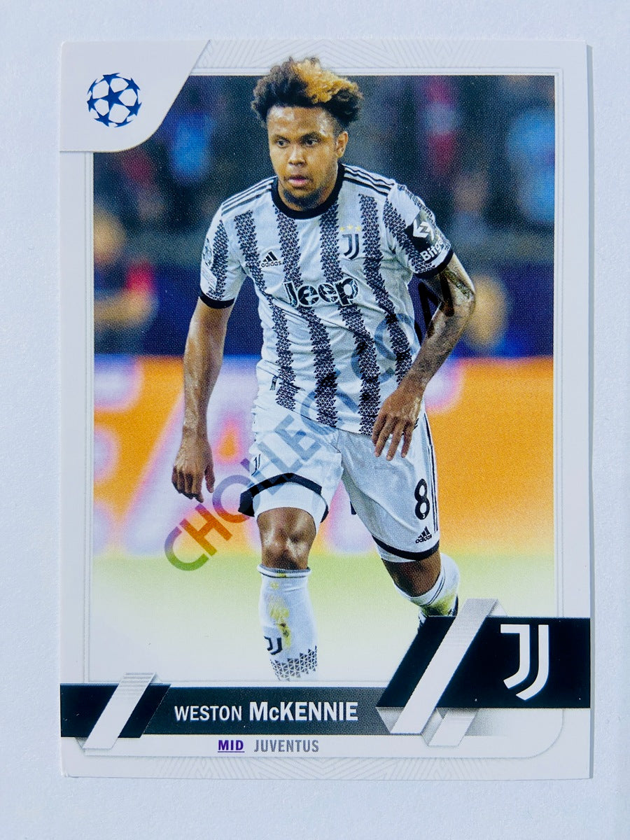 Weston McKennie - Juventus 2022-23 Topps UEFA Club Competitions #115