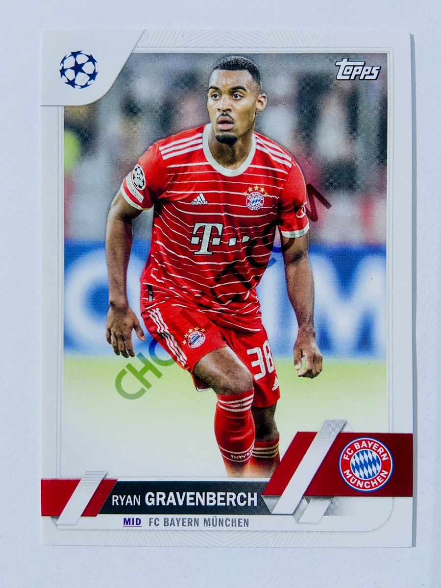 Ryan Gravenberch - FC Bayern München 2022-23 Topps UEFA Club Competitions #120