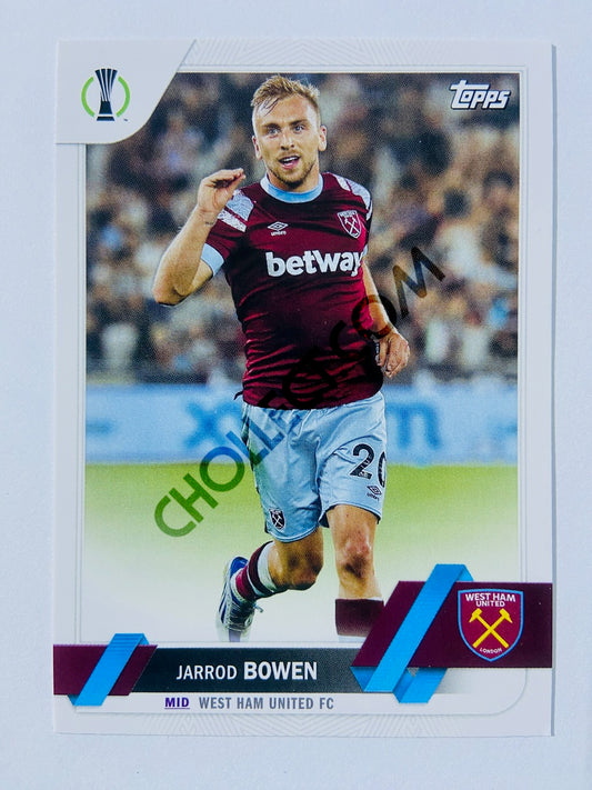 Jarrod Bowen - West Ham United FC 2022-23 Topps UEFA Club Competitions #123