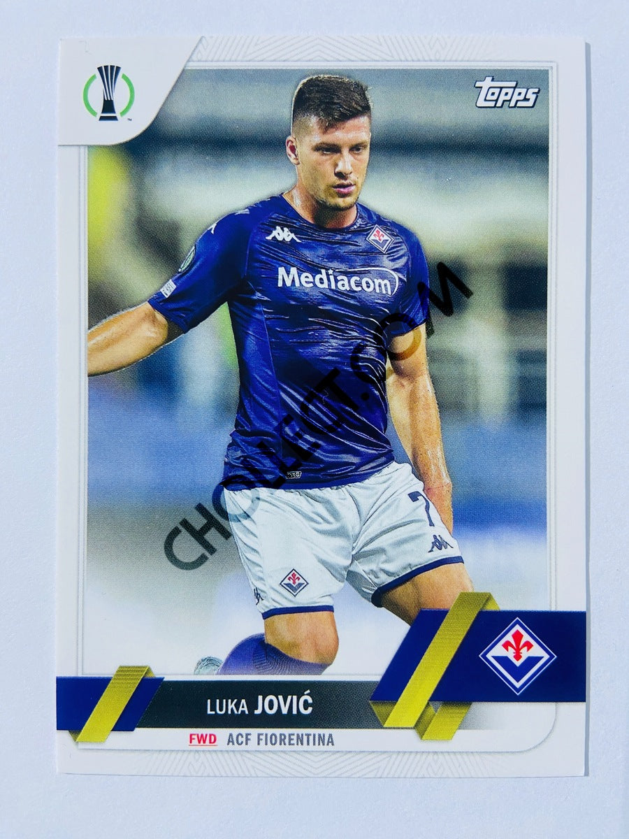 Luka Jovic - ACF Fiorentina 2022-23 Topps UEFA Club Competitions #133