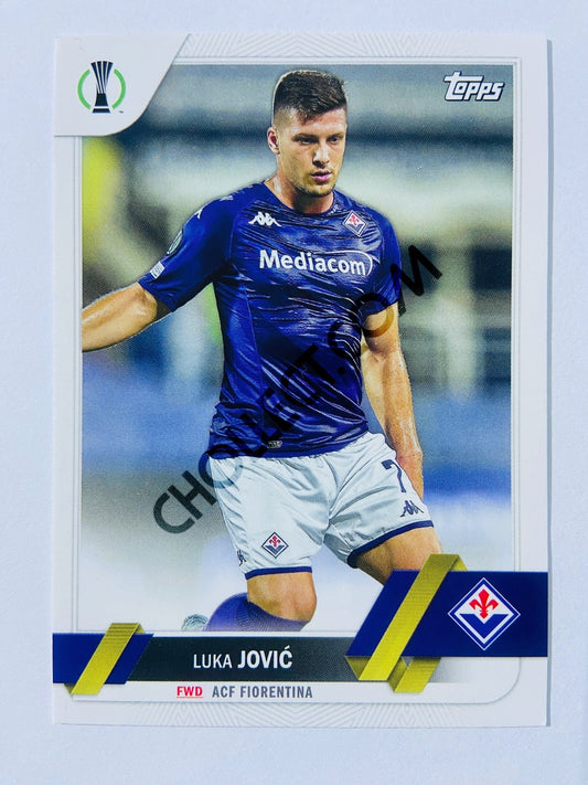 Luka Jovic - ACF Fiorentina 2022-23 Topps UEFA Club Competitions #133