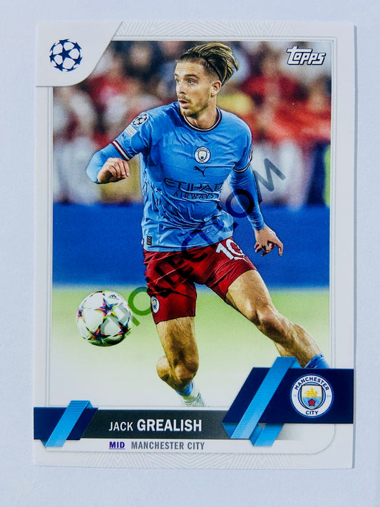 Jack Grealish - Manchester City 2022-23 Topps UEFA Club Competitions #142