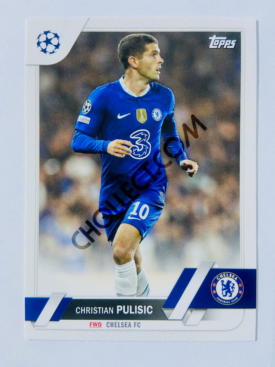 Christian Pulisic - Chelsea FC 2022-23 Topps UEFA Club Competitions #144