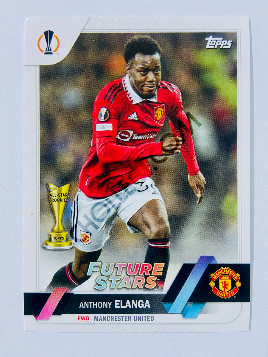 Anthony Elanga - Manchester United 2022-23 Topps UEFA Club Competitions Future Stars #169