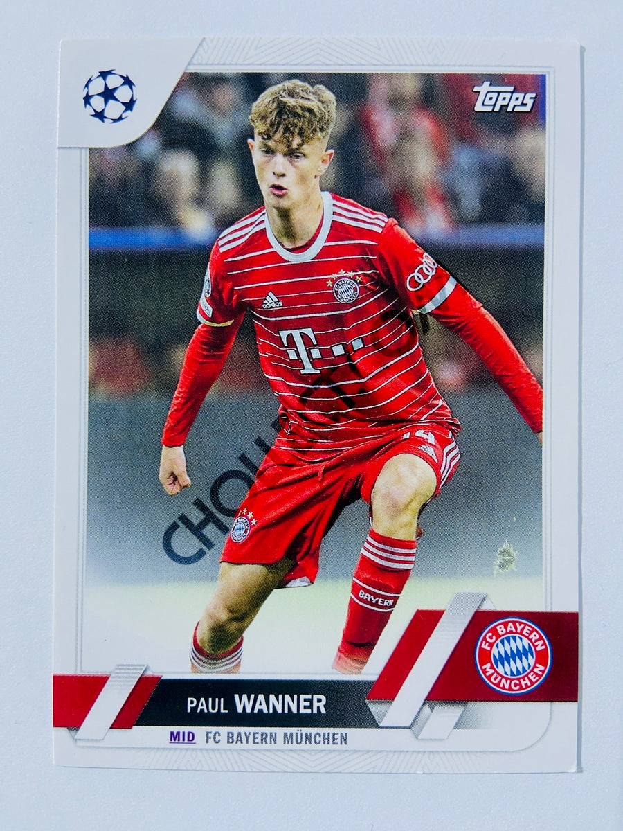 Paul Wanner - FC Bayern München 2022-23 Topps UEFA Club Competitions #174