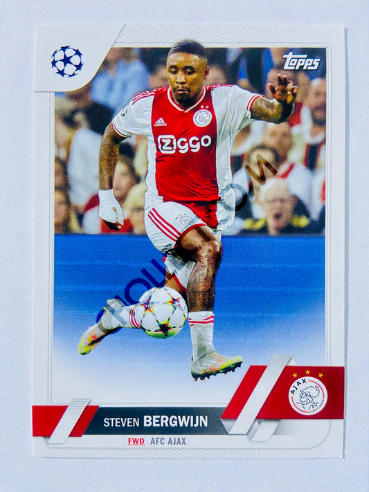 Steven Bergwijn - AFC Ajax 2022-23 Topps UEFA Club Competitions #176