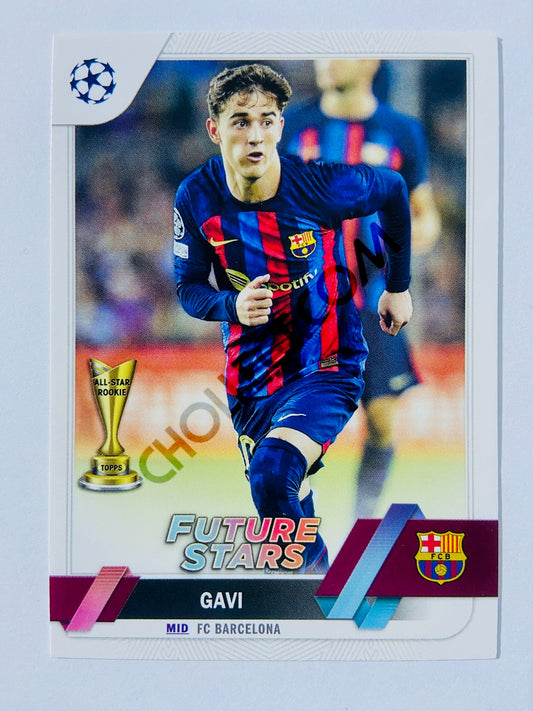 Gavi - FC Barcelona 2022-23 Topps UEFA Club Competitions Future Stars #178