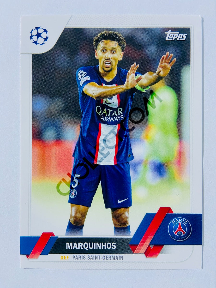 Marquinhos - Paris Saint-Germain 2022-23 Topps UEFA Club Competitions #180