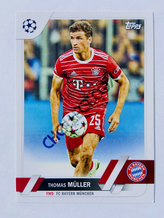 Thomas Müller - FC Bayern München 2022-23 Topps UEFA Club Competitions #187