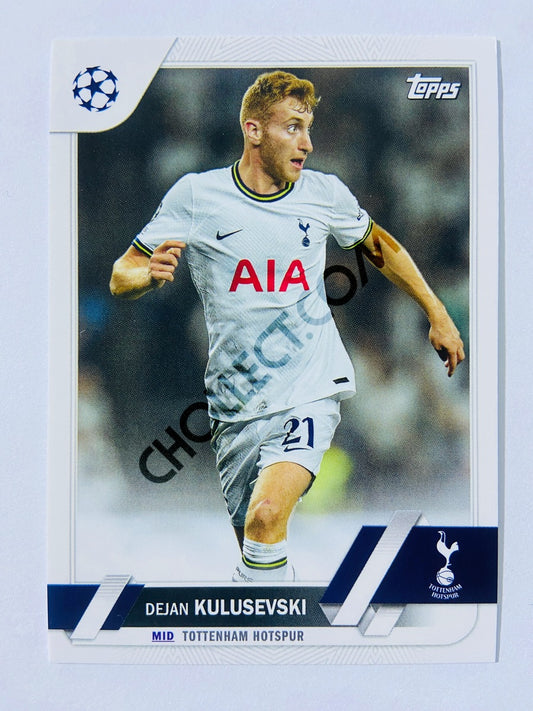 Dejan Kulusevski - Tottenham Hotspur 2022-23 Topps UEFA Club Competitions #191