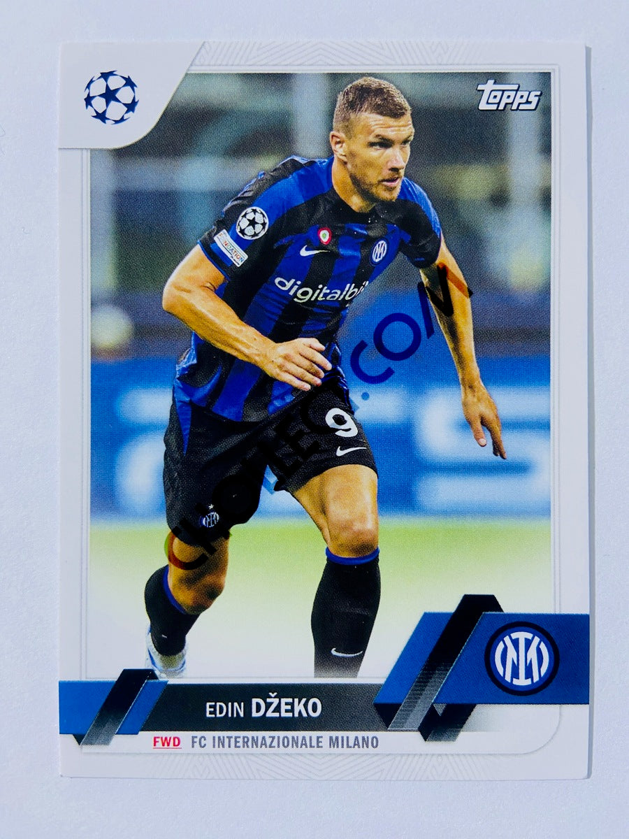 Edin Dzeko - FC Internazionale Milano 2022-23 Topps UEFA Club Competitions #192