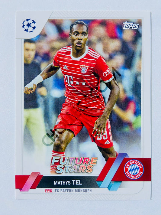 Mathys Tel - FC Bayern München 2022-23 Topps UEFA Club Competitions Future Stars #197