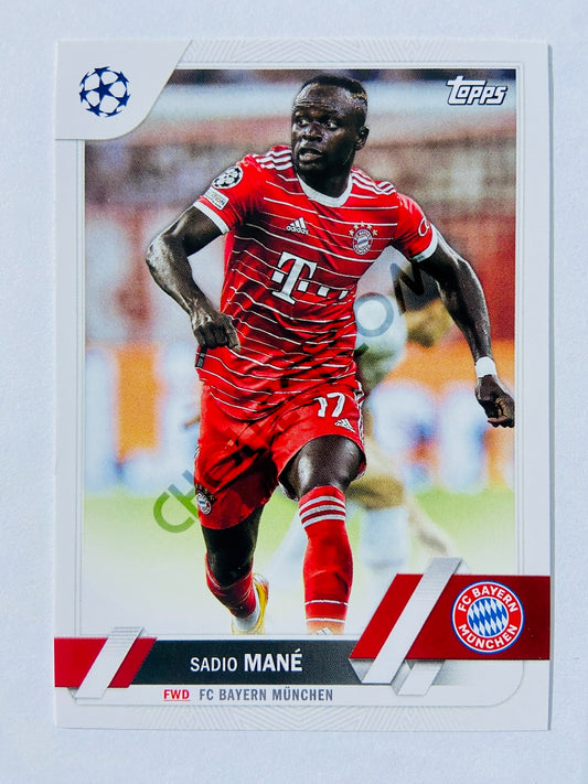 Sadio Mane - FC Bayern München 2022-23 Topps UEFA Club Competitions #200