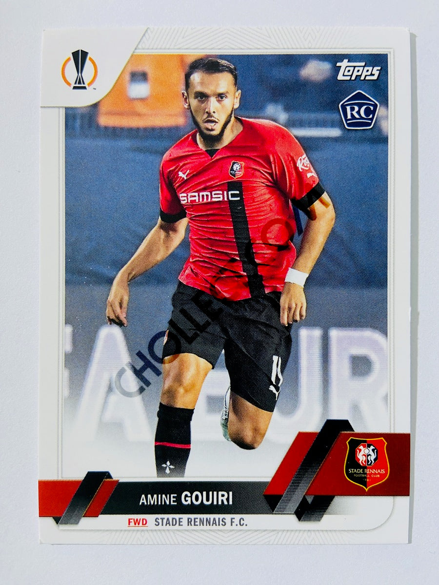 Amine Gouiri - Stade Rennais F.C. 2022-23 Topps UEFA Club Competitions RC Rookie #24