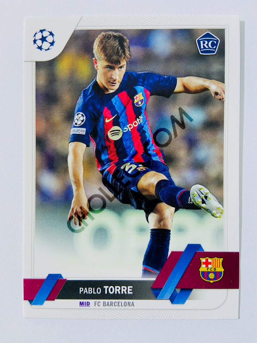 Pablo Torre - FC Barcelona 2022-23 Topps UEFA Club Competitions RC Rookie #32