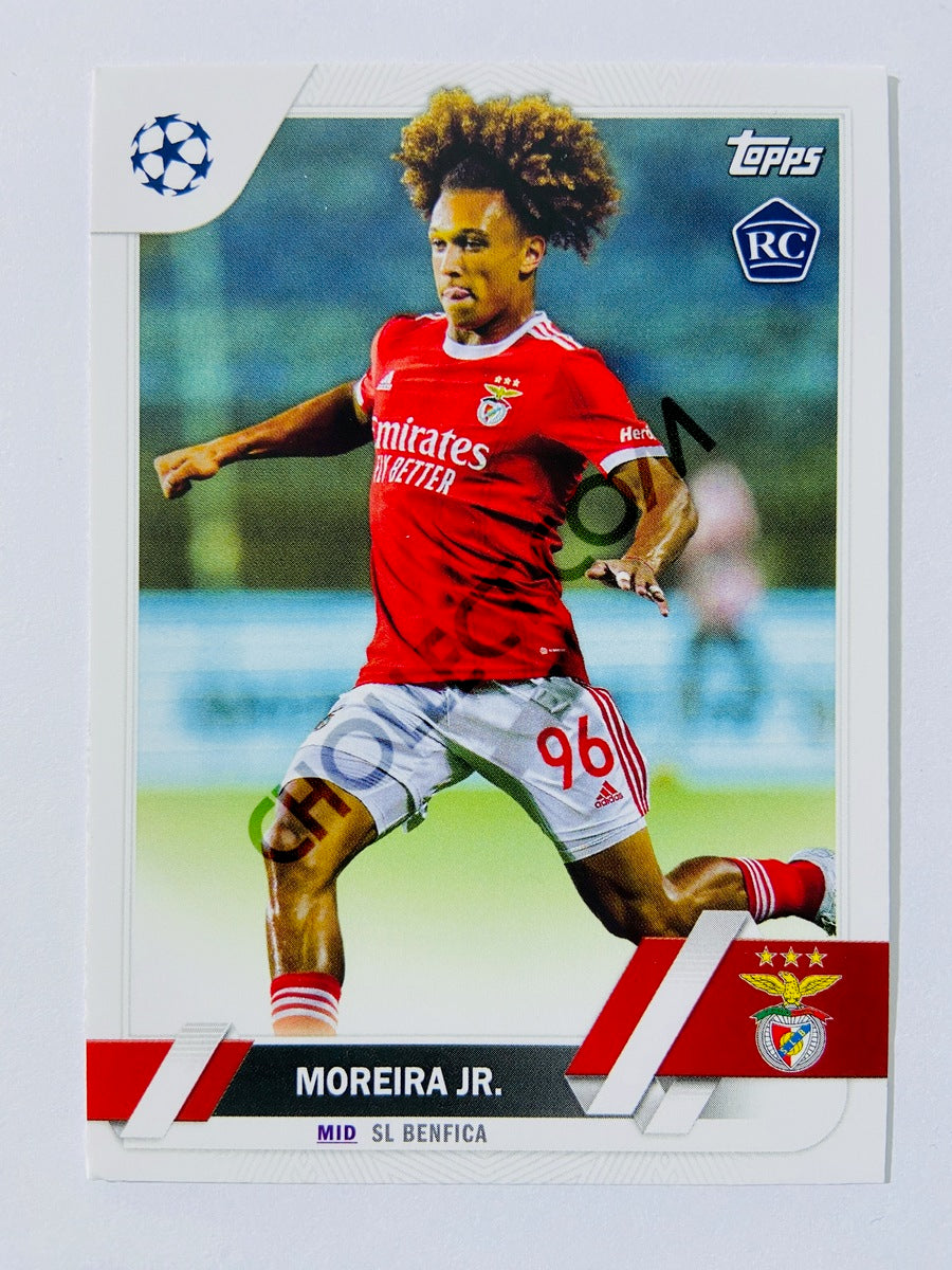 Moreira Jr. - SL Benfica 2022-23 Topps UEFA Club Competitions RC Rookie #37