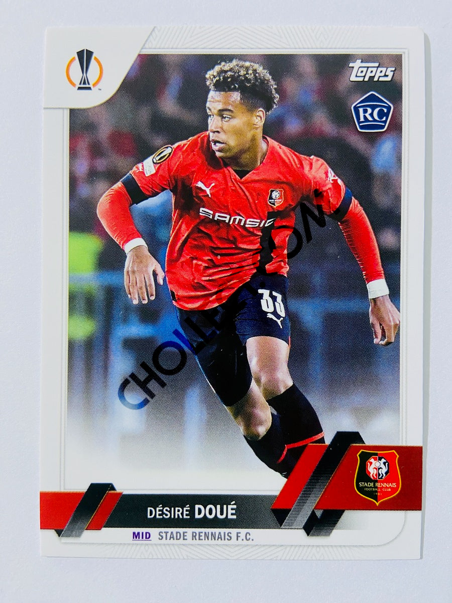 Desire Doue - Stade Rennais F.C. 2022-23 Topps UEFA Club Competitions RC Rookie #48