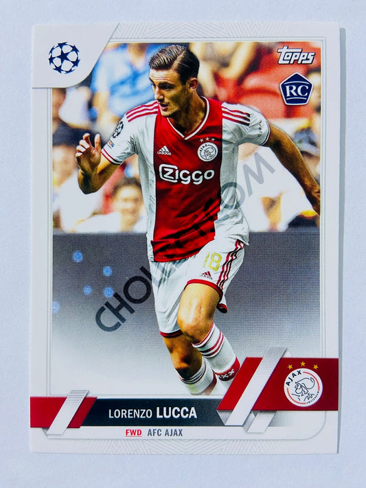 Lorenzo Lucca - AFC Ajax 2022-23 Topps UEFA Club Competitions RC Rookie #143