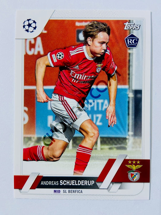 Andreas Schjelderup - SL Benfica 2022-23 Topps UEFA Club Competitions RC Rookie #170