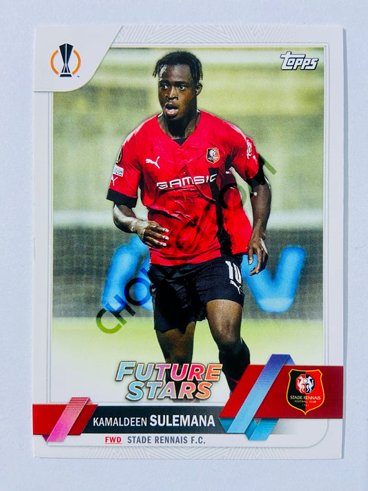 Kamaldeen Sulemana - Stade Rennais F.C. 2022-23 Topps UEFA Club Competitions Future Stars #173