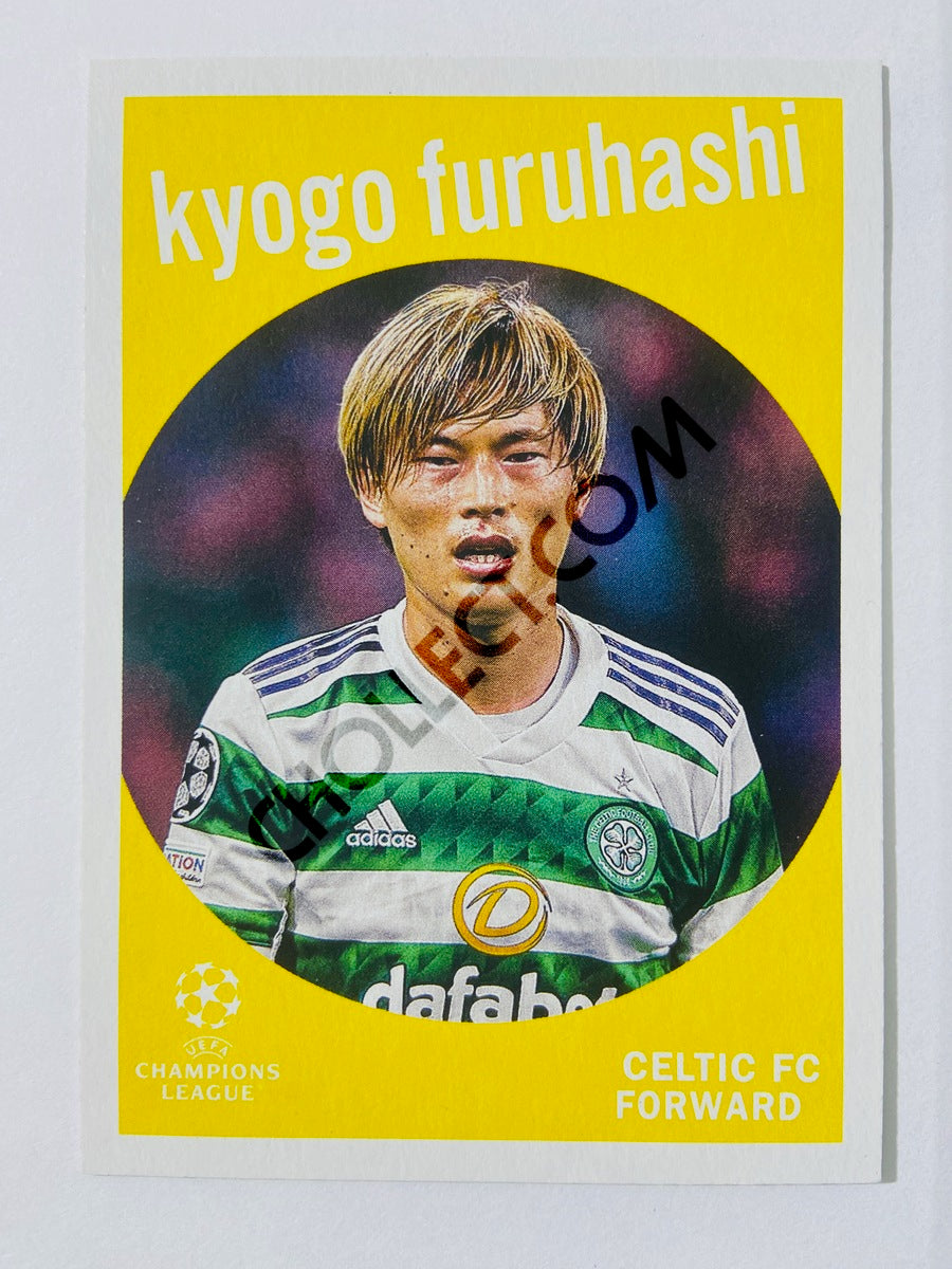 Kyogo Furuhashi - Celtic FC 2022-23 Topps UEFA Club Competitions 1959 Topps #59-6