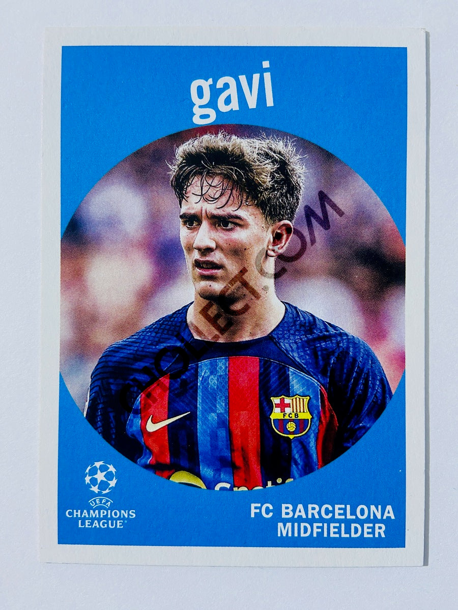 Gavi - FC Barcelona 2022-23 Topps UEFA Club Competitions 1959 Topps #59-9