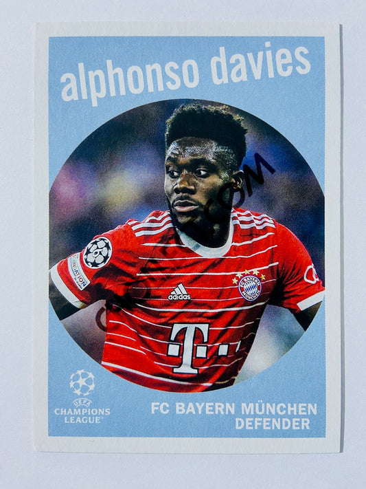 Alphonso Davies - FC Bayern München 2022-23 Topps UEFA Club Competitions 1959 Topps #59-11