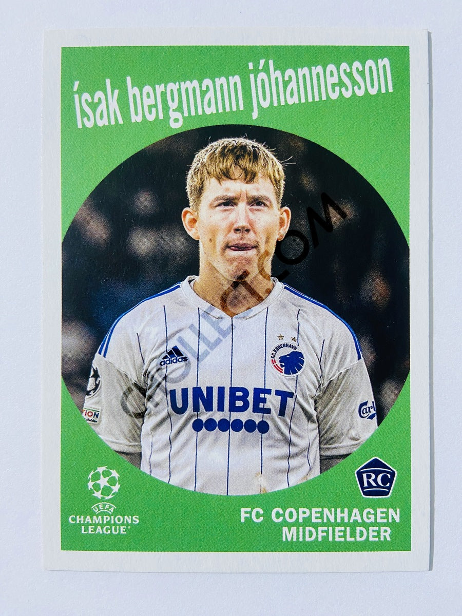 Isak Bergmann Johannesson - FC Copenhagen 2022-23 Topps UEFA Club Competitions 1959 Topps RC Rookie #59-13