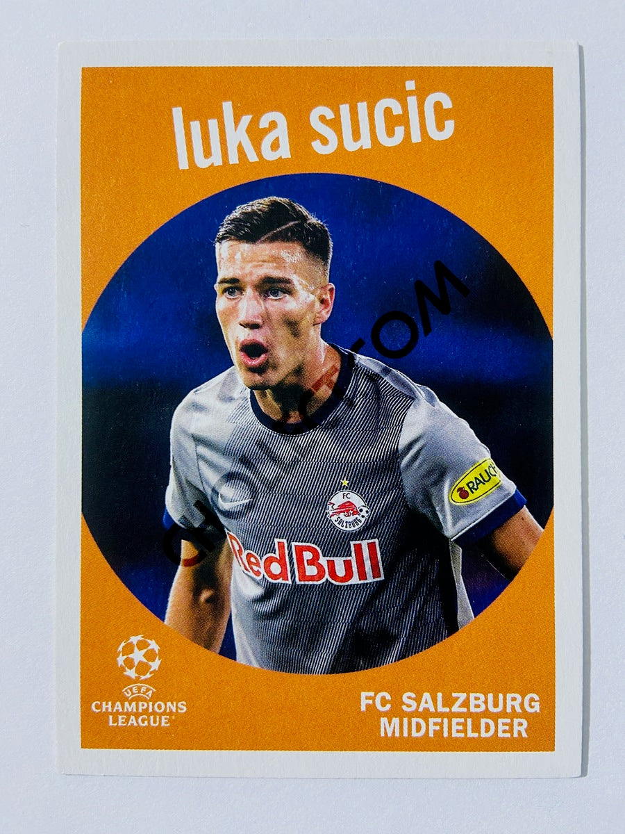 Luka Sucic - FC Salzburg 2022-23 Topps UEFA Club Competitions 1959 Topps #59-14