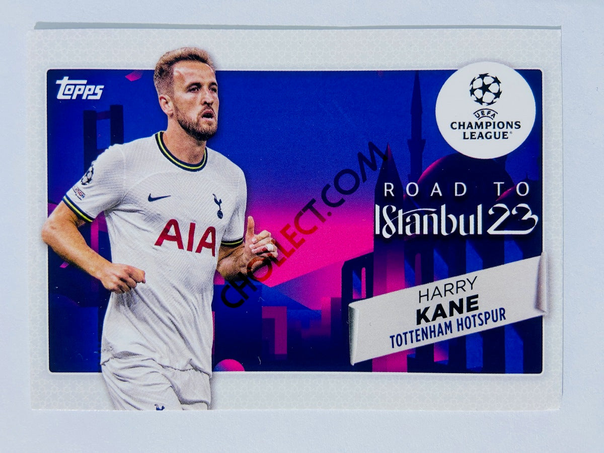 Harry Kane - Tottenham Hotspur 2022-23 Topps UEFA Club Competitions Road to the Final #RF-18