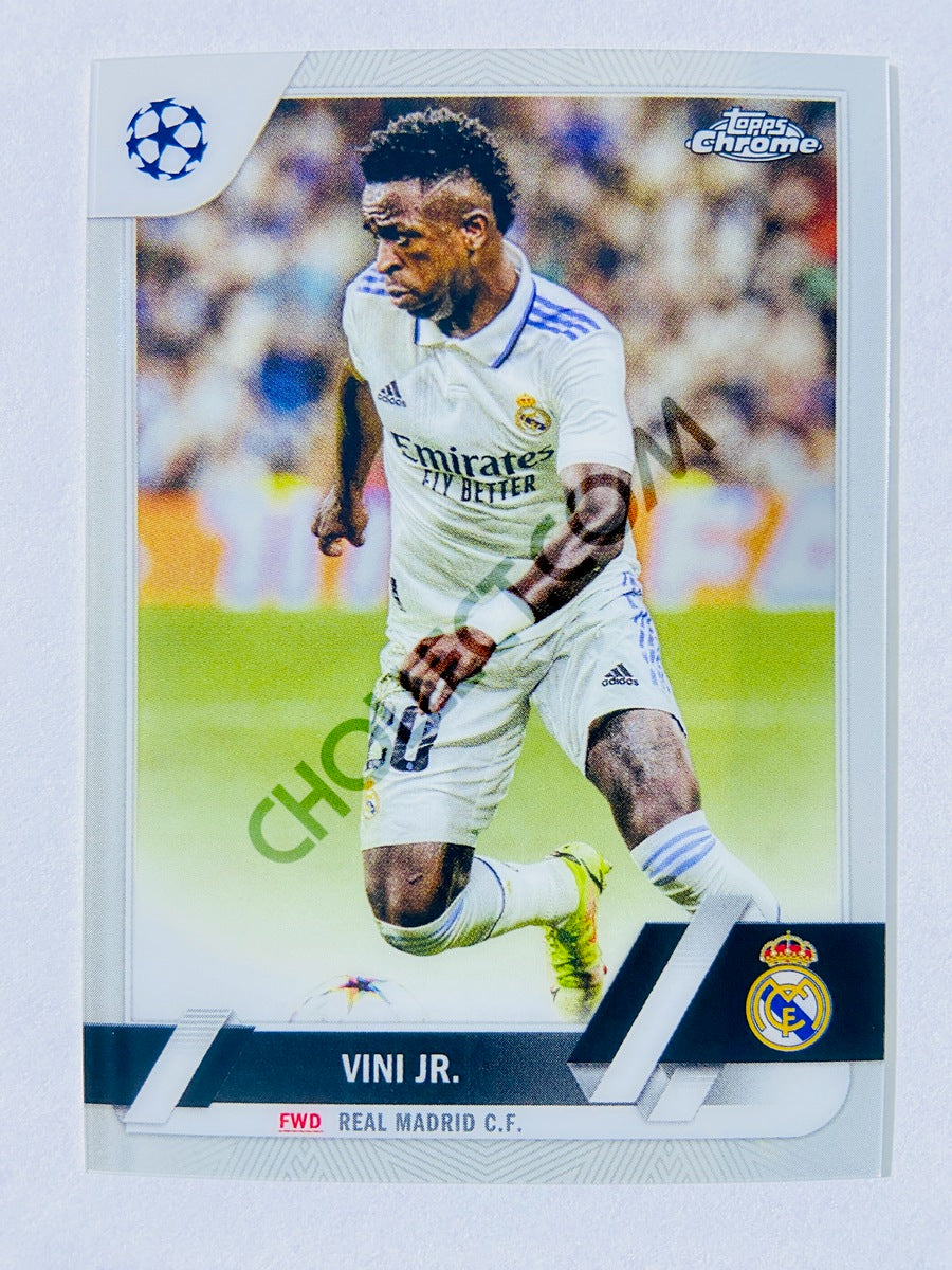 Vini Jr. - Real Madrid C.F. 2022-23 Topps Chrome UEFA Club Competitions #20