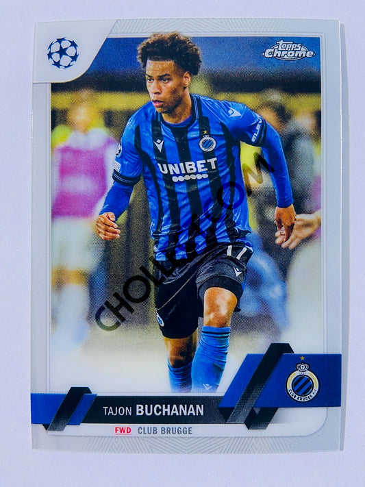 Tajon Buchanan - Club Brugge 2022-23 Topps Chrome UEFA Club Competitions #44