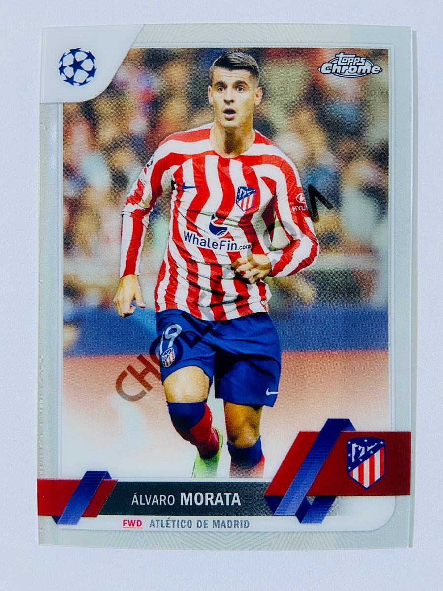 Álvaro Morata - Atlético de Madrid 2022-23 Topps Chrome UEFA Club Competitions #72