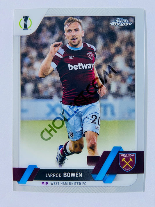 Jarrod Bowen - West Ham United FC 2022-23 Topps Chrome UEFA Club Competitions #123