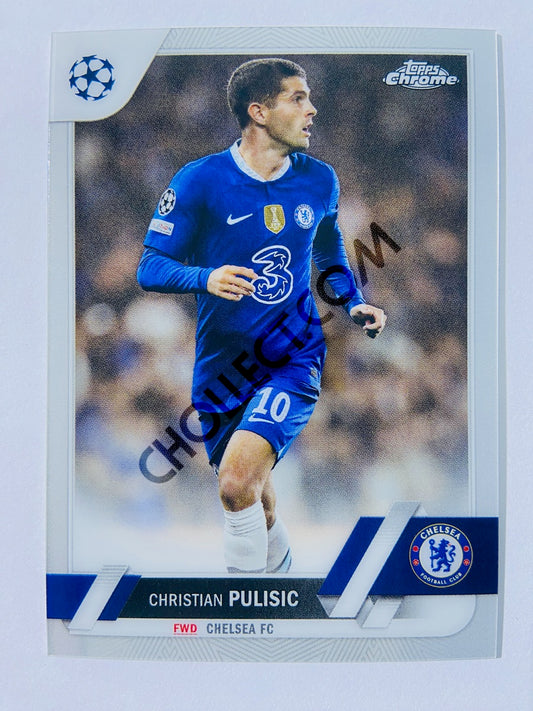 Christian Pulisic - Chelsea FC 2022-23 Topps Chrome UEFA Club Competitions #144