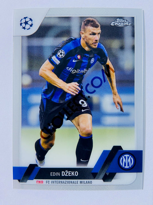 Edin Džeko - FC Internazionale Milano 2022-23 Topps Chrome UEFA Club Competitions #192