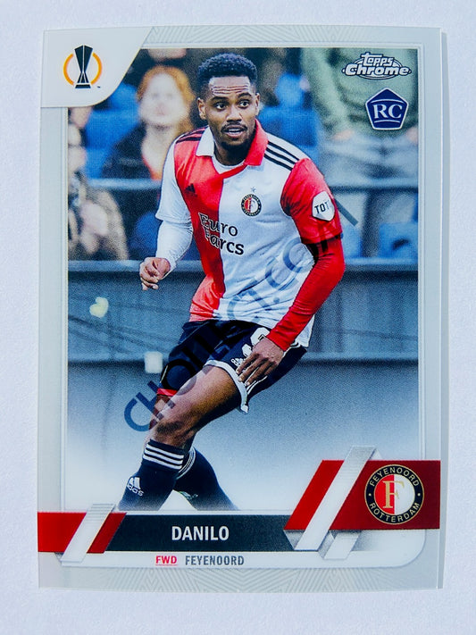 Danilo - Feyenoord 2022-23 Topps Chrome UEFA Club Competitions RC Rookie #13