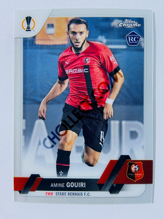 Amine Gouiri - Stade Rennais F.C. 2022-23 Topps Chrome UEFA Club Competitions RC Rookie #24