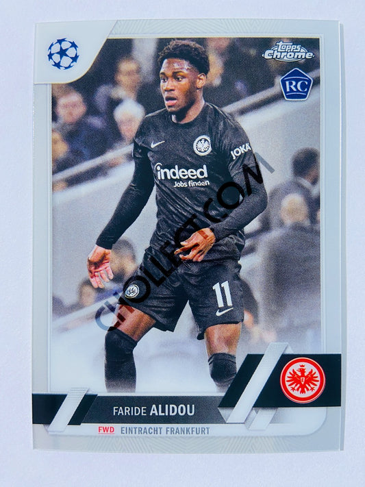 Faride Alidou - Eintracht Frankfurt 2022-23 Topps Chrome UEFA Club Competitions RC Rookie #35