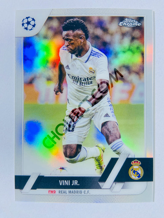 Vini Jr. - Real Madrid C.F. 2022-23 Topps Chrome UEFA Club Competitions Refractor #20