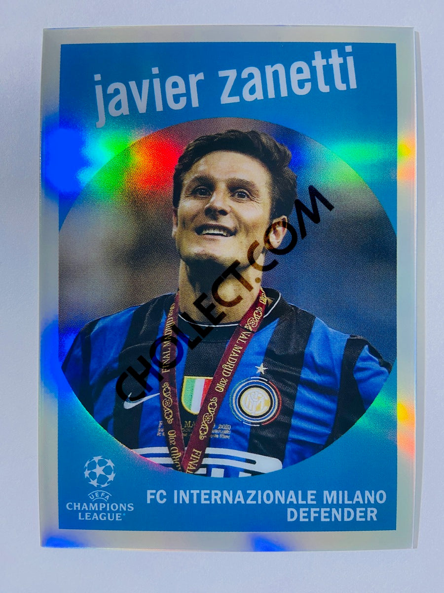 Javier Zanetti - FC Internationale Milano 2022-23 Topps Chrome UEFA Club Competitions 1959 Topps Insert #59-29