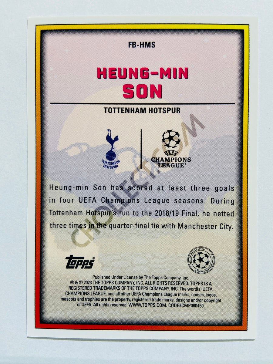 Heung-Min Son - Tottenham Hotspur 2022-23 Topps UEFA Superstars Final Boss Insert #FB-HMS