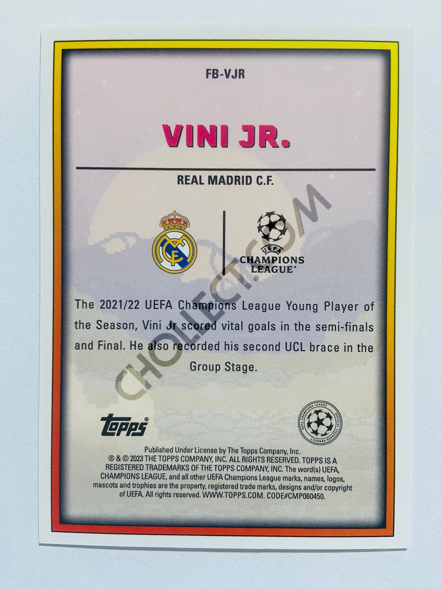 Vini Jr. - Real Madrid 2022-23 Topps UEFA Superstars Final Boss Insert #FB-VJR