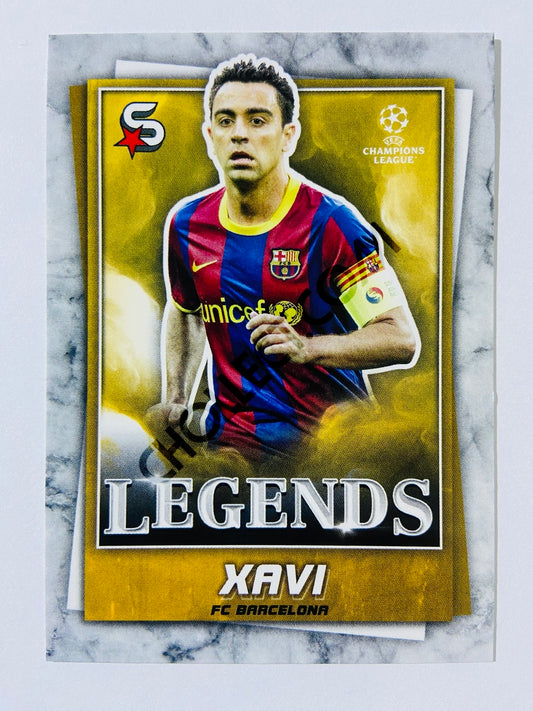 Xavi - FC Barcelona 2022-23 Topps UEFA Superstars Legends #196