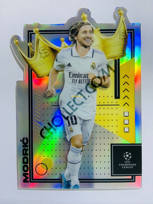 Luka Modrić - Real Madrid CF 2022-23 Topps UEFA Superstars Royalty Die Cut Insert #43