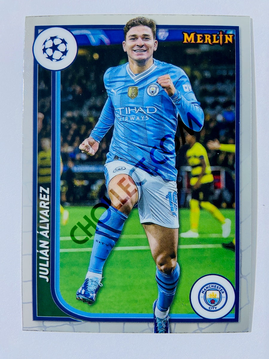 Julián Álvarez - Manchester City 2023-24 Topps Merlin #76