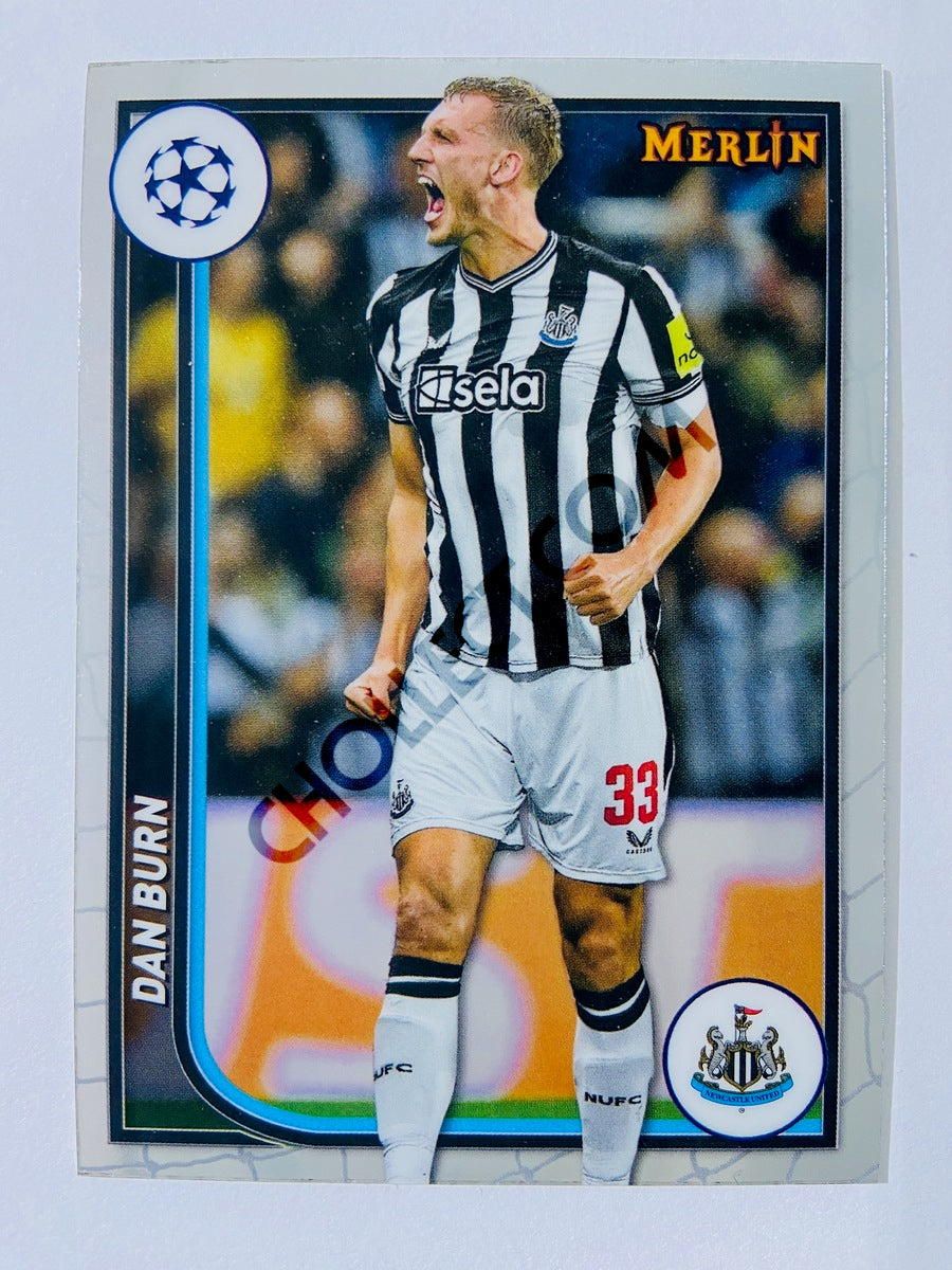 Dan Burn - Newcastle United 2023-24 Topps Merlin #83