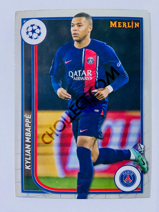 Kylian Mbappé - Paris Saint-Germain 2023-24 Topps Merlin #92