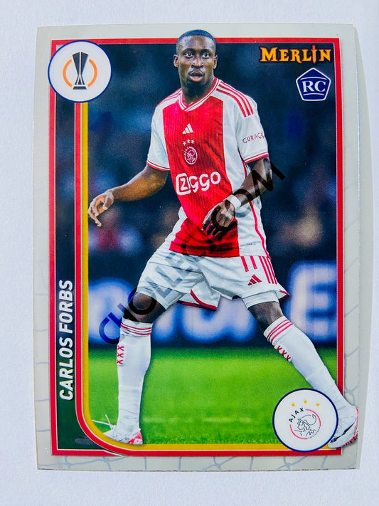 Carlos Forbs - AFC Ajax 2023-24 Topps Merlin RC Rookie #5