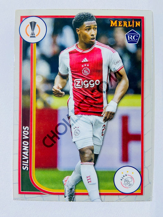 Silvano Vos - AFC Ajax 2023-24 Topps Merlin RC Rookie #8